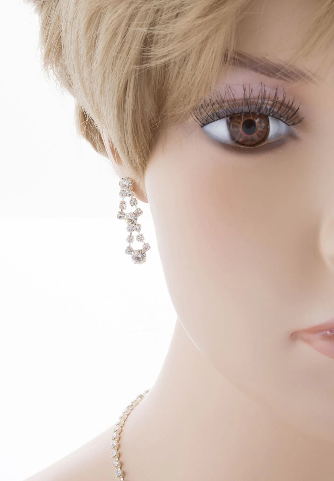 Bridal Wedding Set Crystal Rhinestone