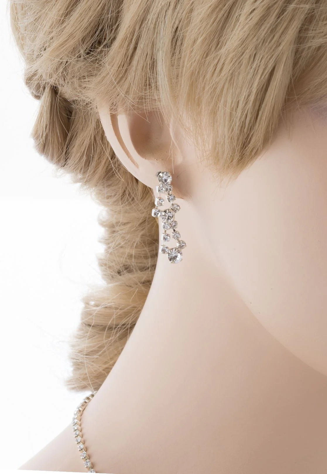 Bridal Wedding Set Crystal Rhinestone